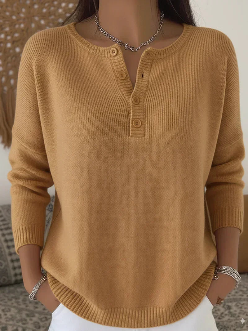 Jersey de Punto con Botones