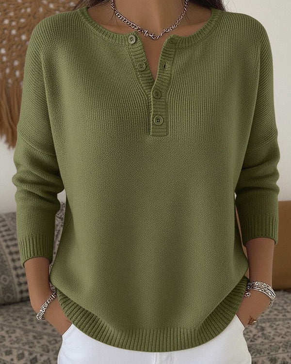 Jersey de Punto con Botones