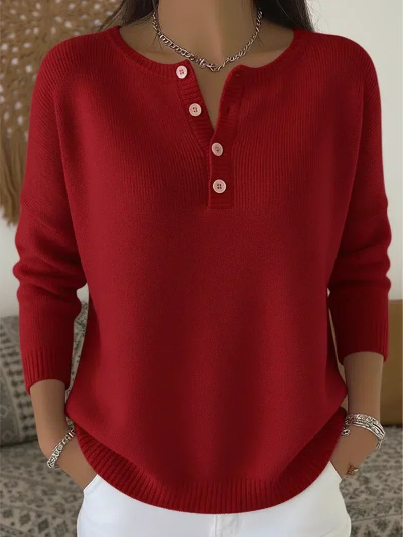Jersey de Punto con Botones